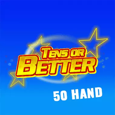Tens or Better 50 Hand logo