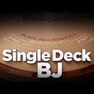 Single Deck Blackjack игра