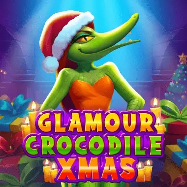 Glamour Crocodile Christmas logo