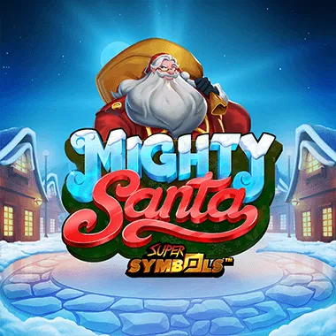 Mighty Santa Super Symbols logo