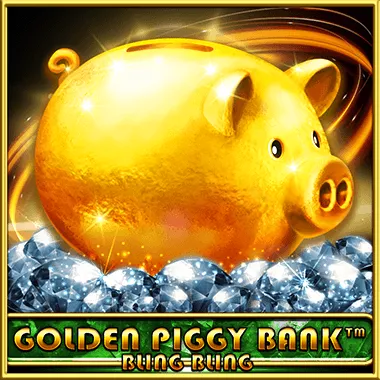 Golden Piggy Bank - Bling Bling logo