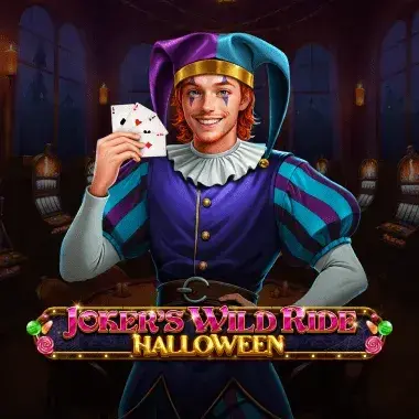 Joker's Wild Ride - Halloween logo