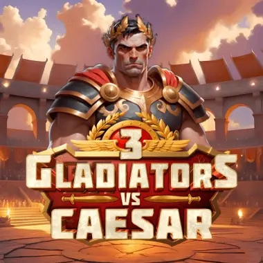 3 Gladiators vs Caesar logo